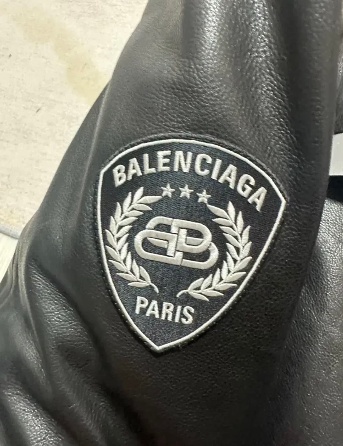 [2]발렌시아가 유니폼 레더 자켓 상품이미지8