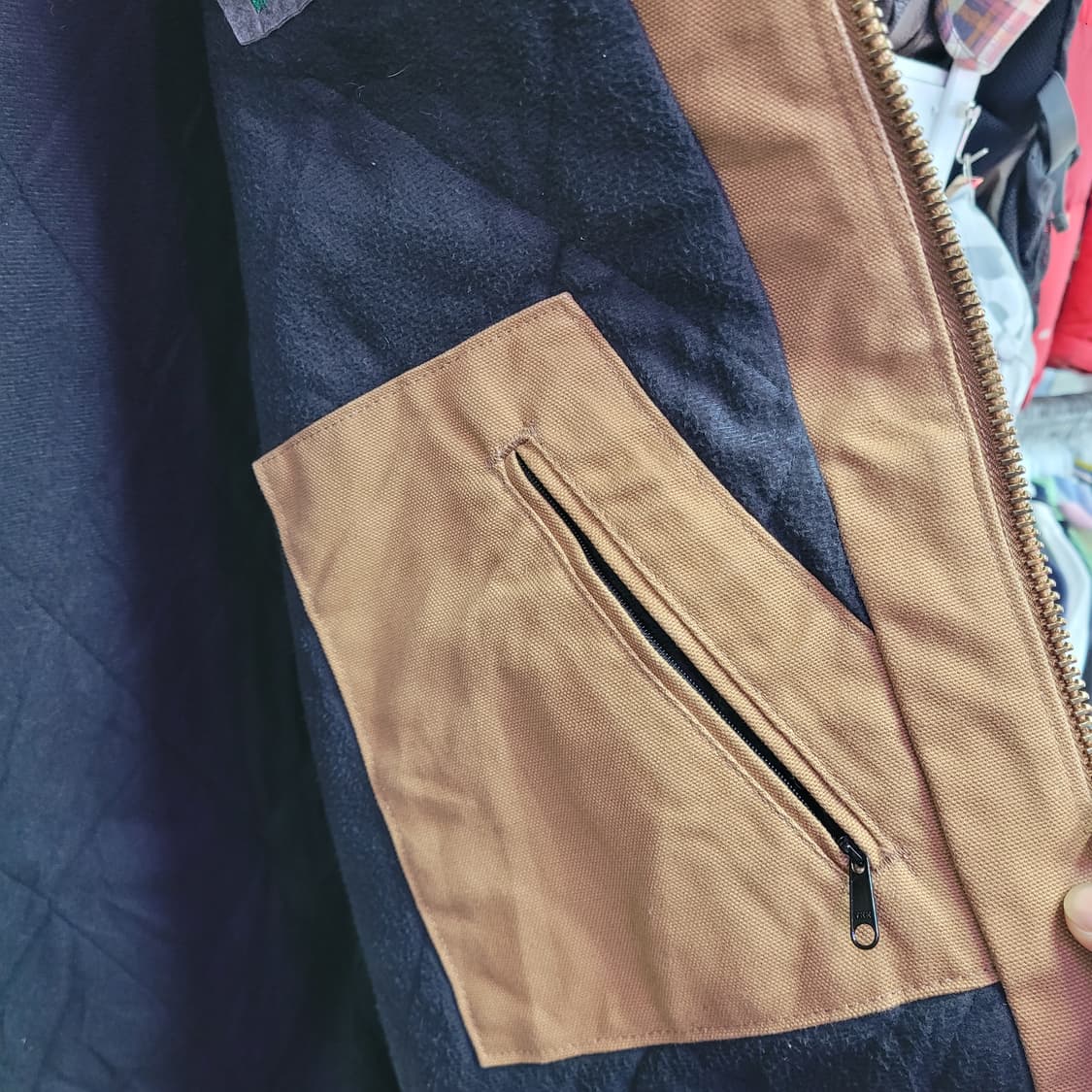 Carhartt 칼하트 103940-BRN 덕 캔버스 워크자켓 상품이미지5