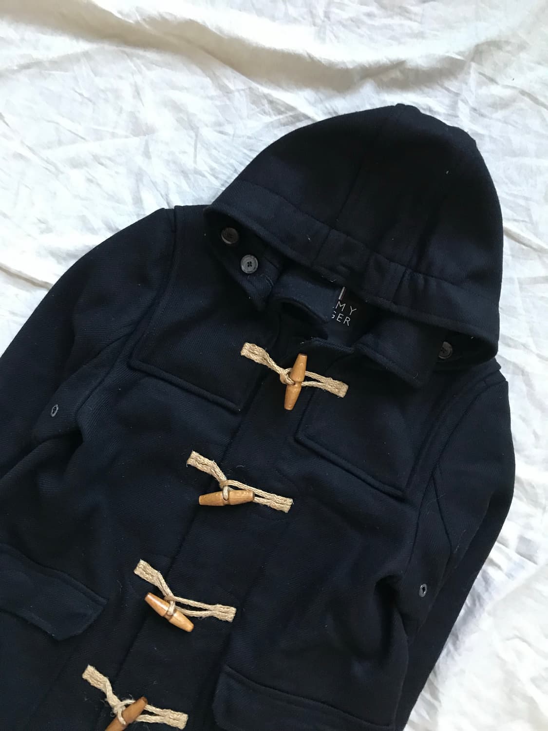 타미힐피거 일본라인 여성 떡볶이 울 후드 코트 상품이미지7