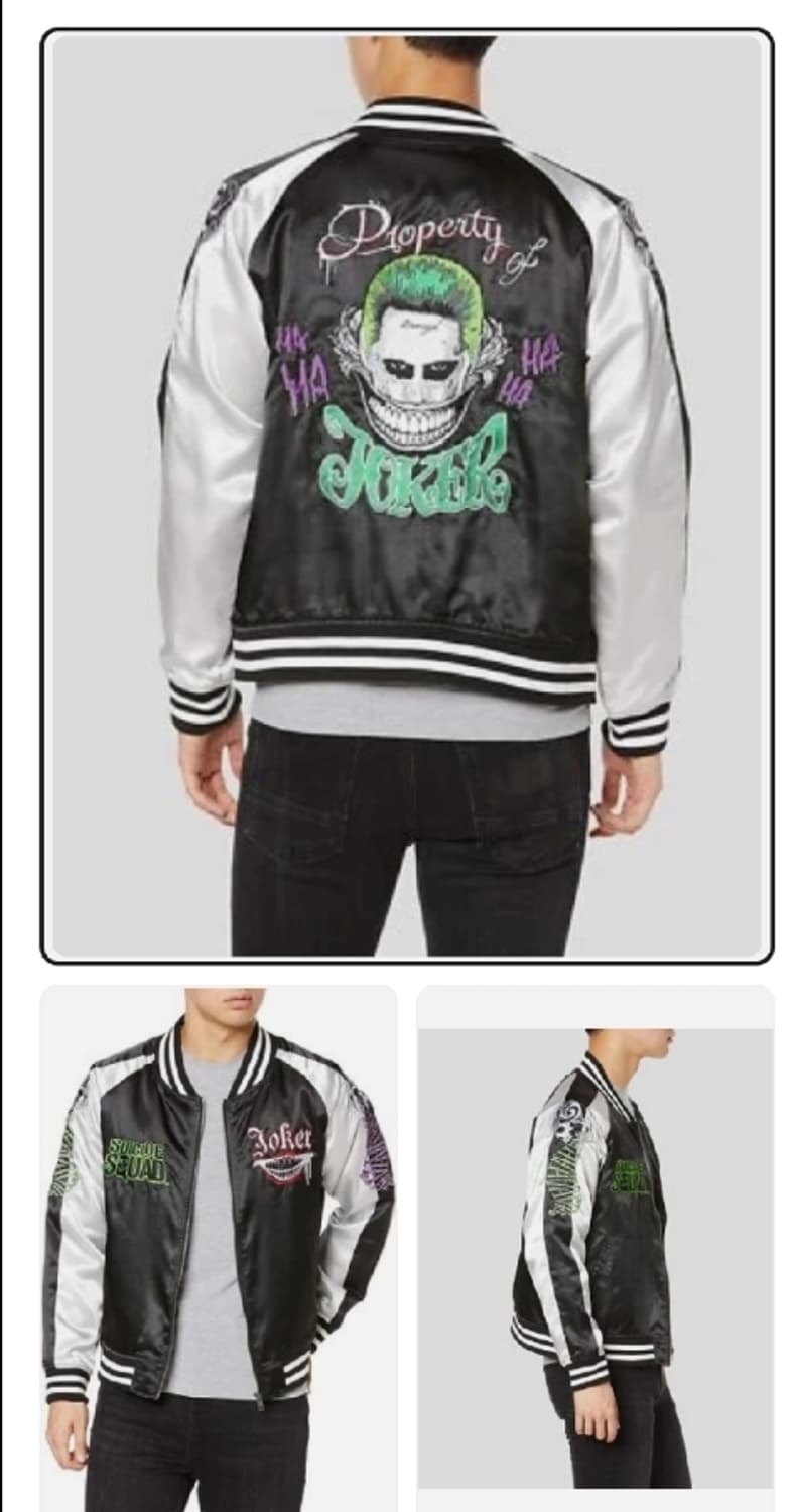 스카잔 수어사이드 스쿼드 조커 자켓 봄버 95 상품이미지2