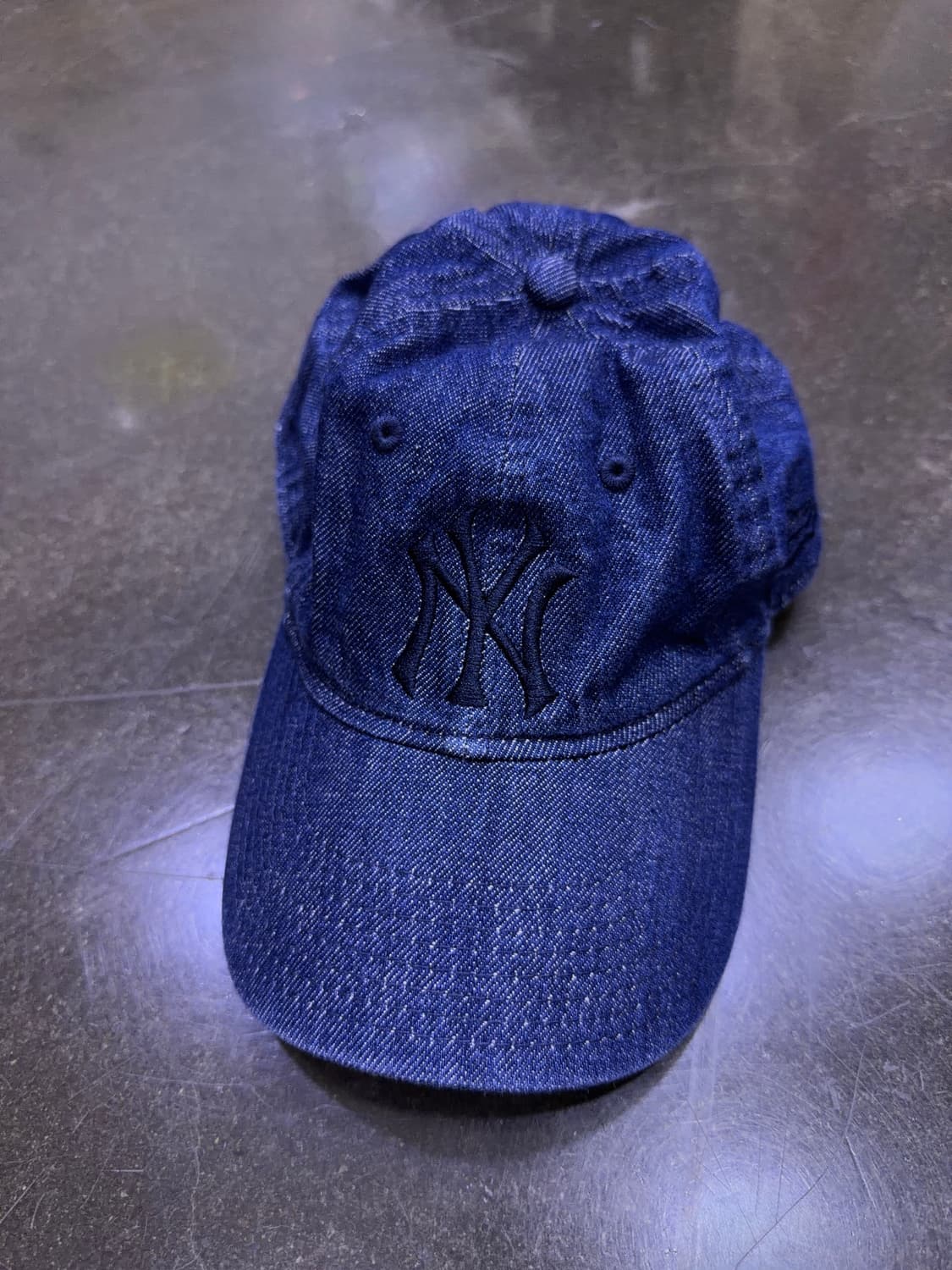 뉴에라 MLB 뉴욕 양키스 NY 데님 볼캡 유스 야구모자 상품이미지2