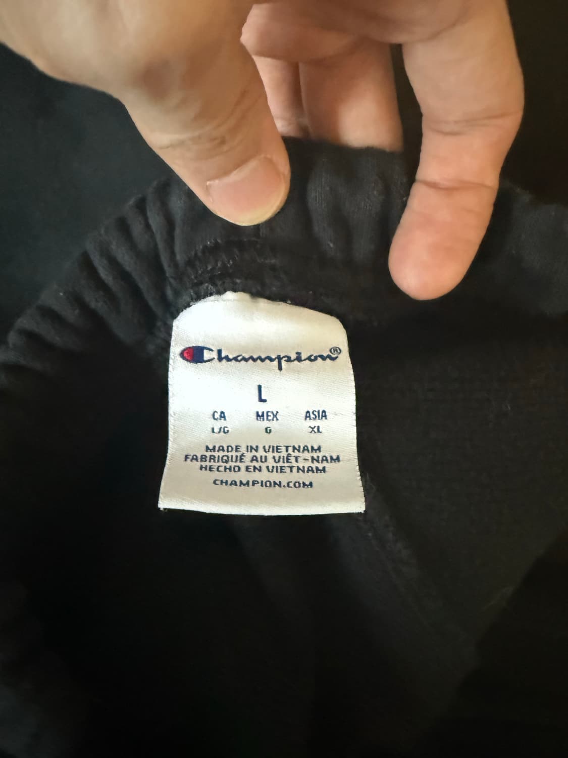 챔피온 리버스위브 120 기모 릴렉스드 조거팬츠 (L, 블랙) 상품이미지2