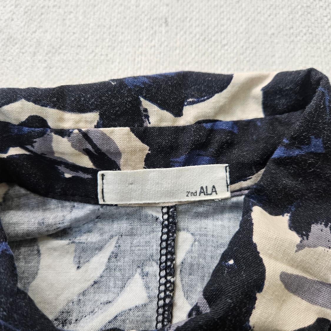 2'ND 실측확인 여성용 루즈핏 블라우스 0407Y 상품이미지3