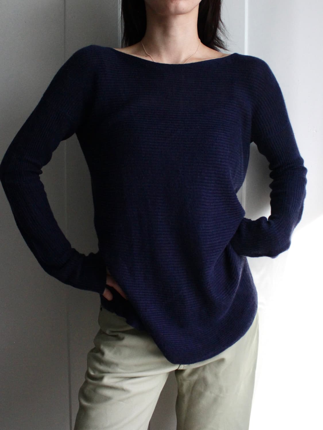 Theory navy knit 상품이미지3