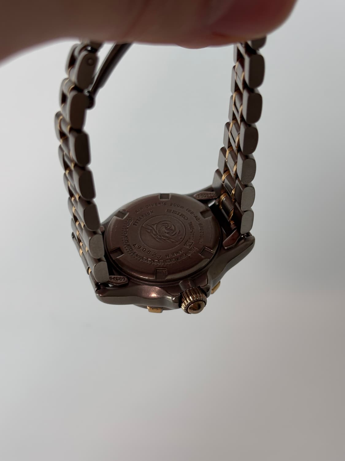 1990s Scuba Titanium Ladies Diver Quartz 상품이미지7