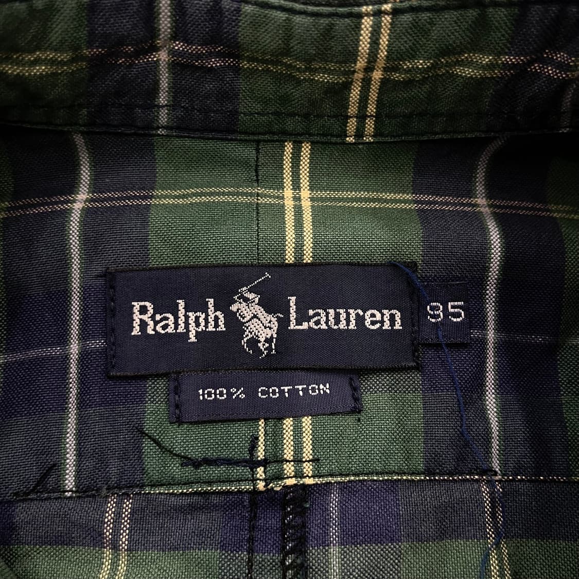 95 폴로 랄프로렌 90s 여성 체크 셔츠 상품이미지4