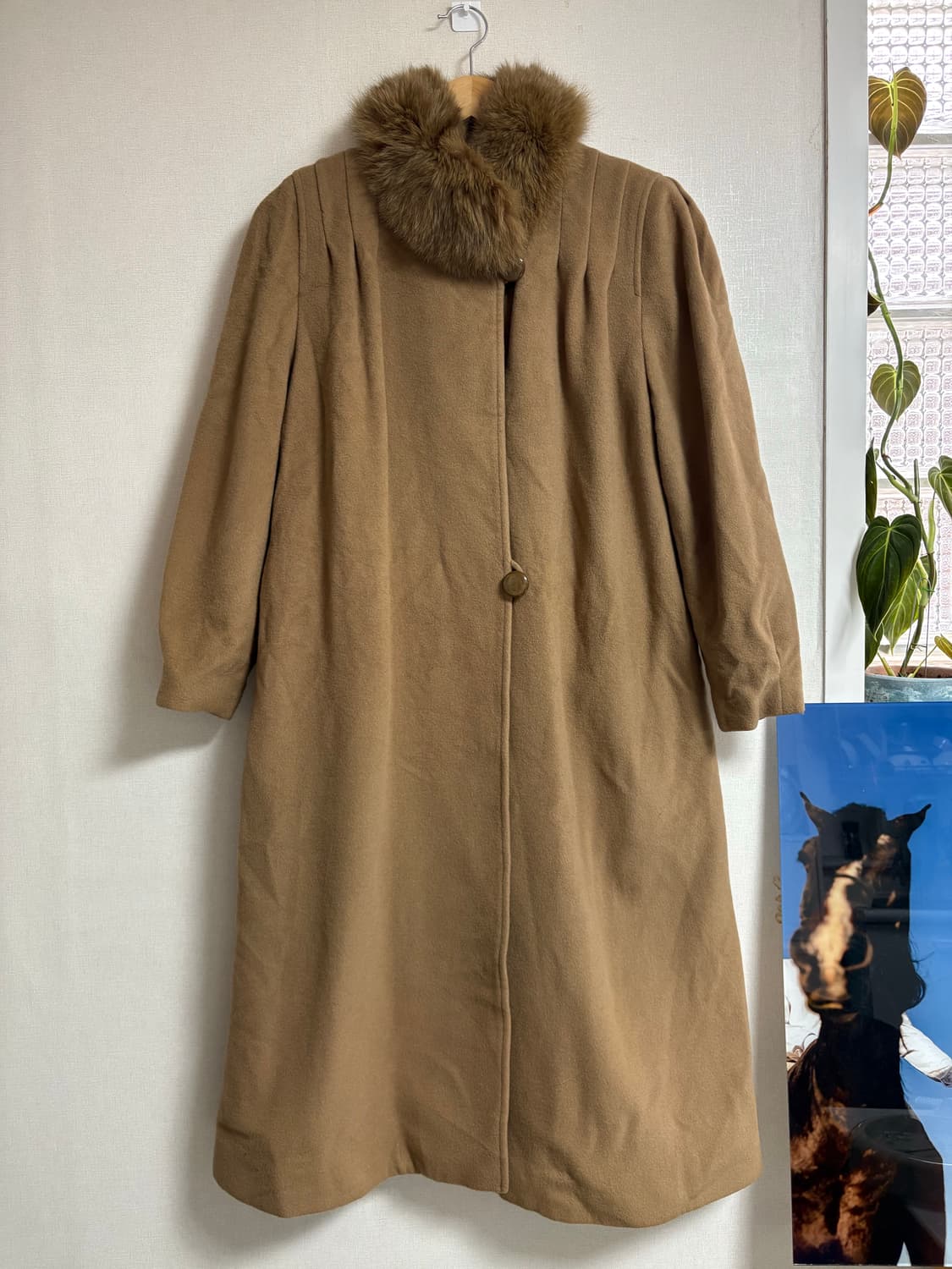 Cojana 일본 고급브랜드 캐시미어블랜드 코트(리얼 폭스털) 상품이미지2