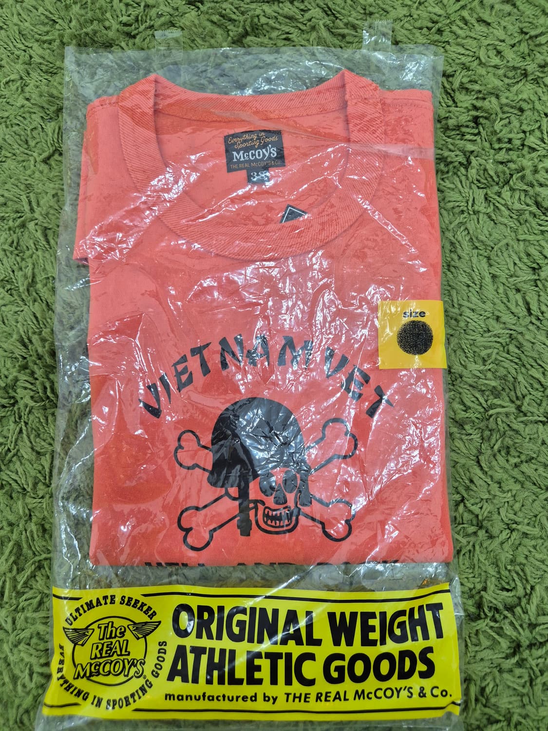 리얼맥코이 THE REAL McCOYS MILITARY TEE / VIE 상품이미지4