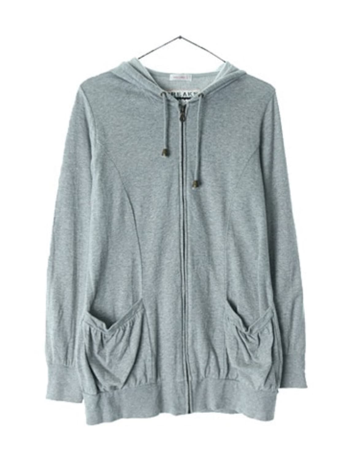 빈티지모리걸 후드집업 하구미 모리룩 상품이미지1