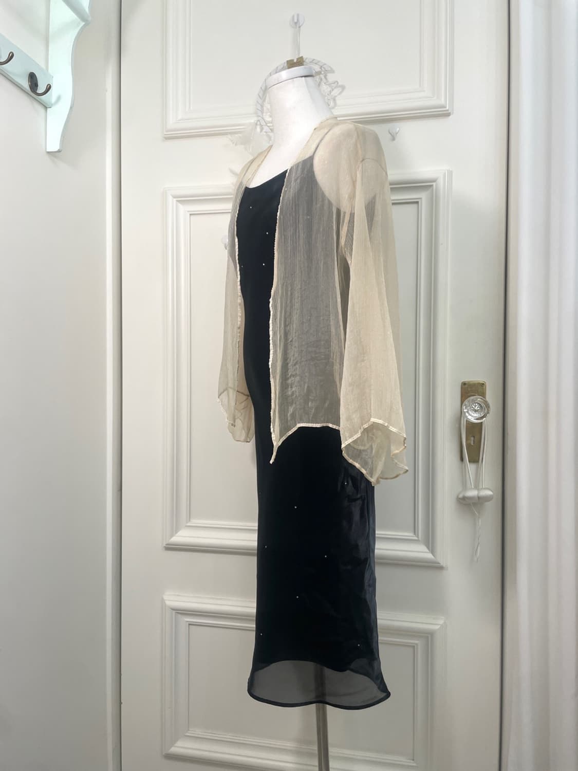 butter sheer organza open cardigan 상품이미지3