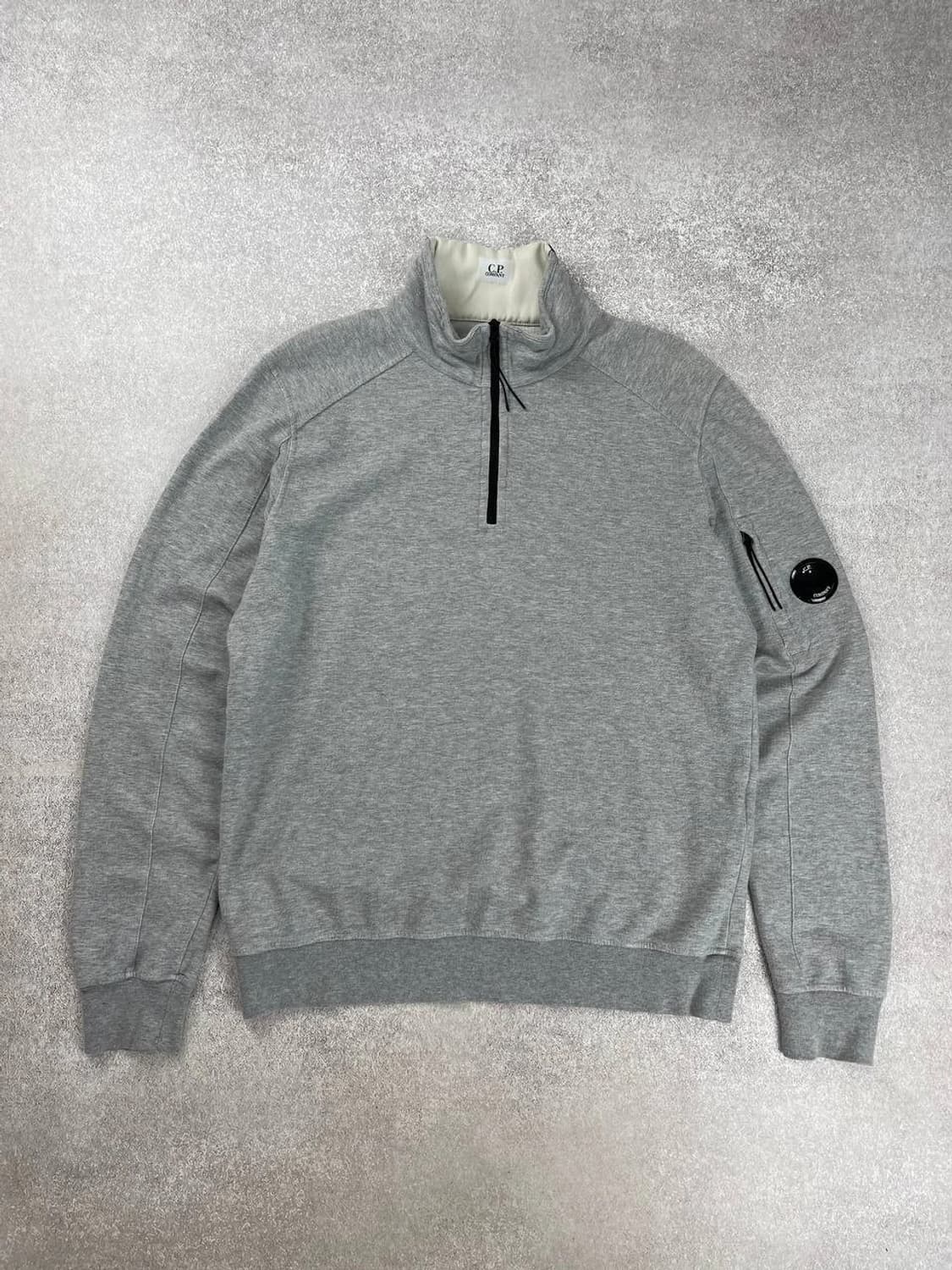 C.P. 컴퍼니 라이트 플리스 하프 집업 맨투맨 상품이미지1