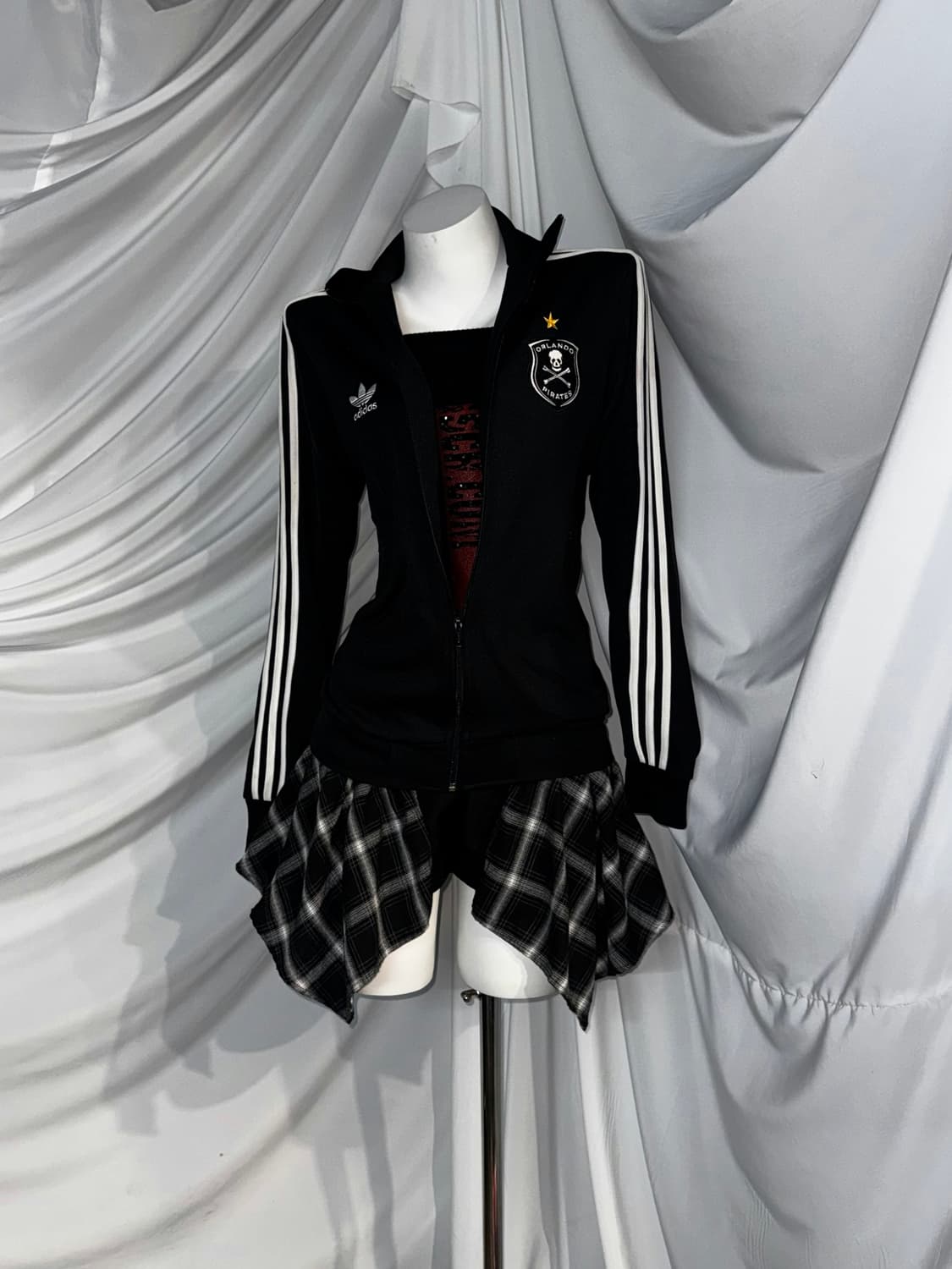  아디다스 해골 데일리펑크 코디세트  상품이미지10