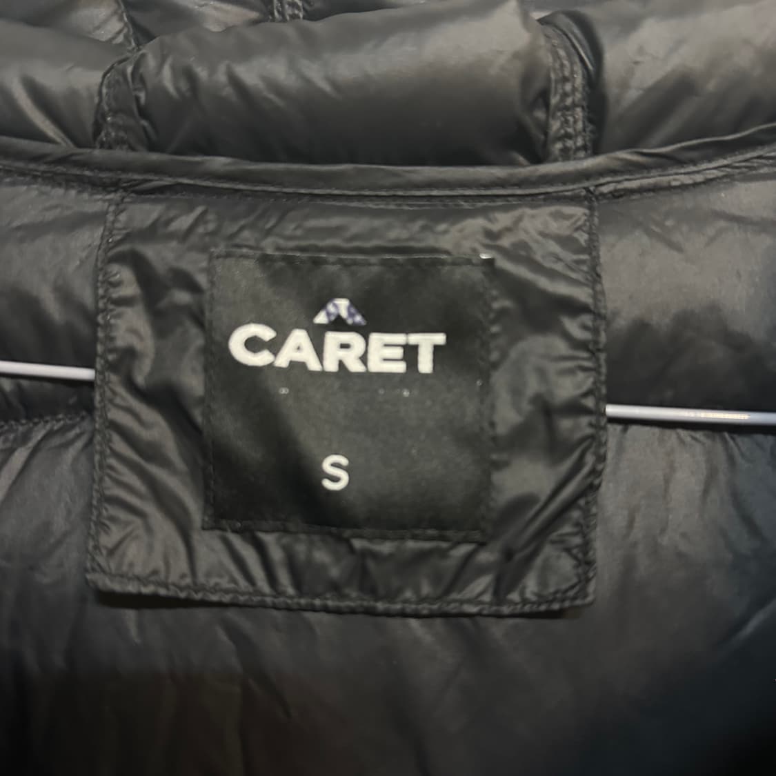 CARET 블랙 롱패딩 S 상품이미지2
