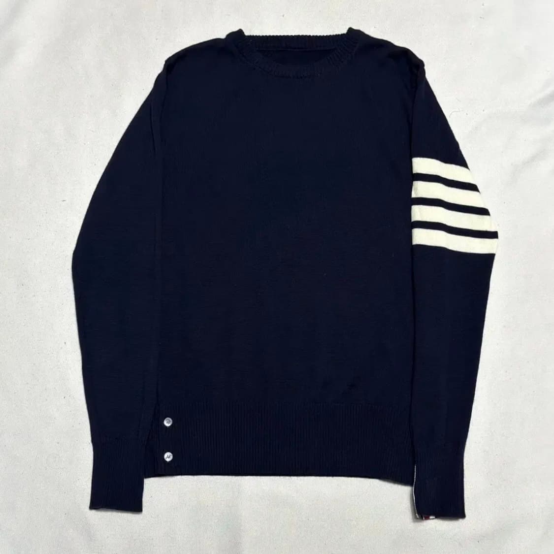 톰브라운 네이비 울 니트 상품이미지3