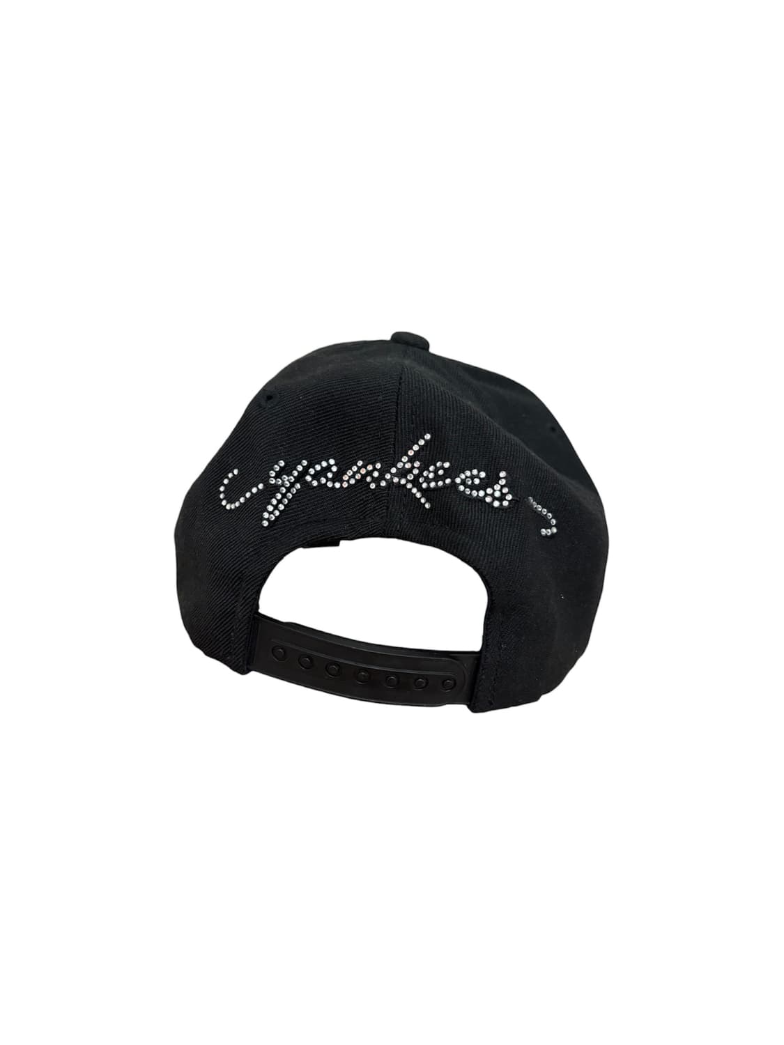 MLB 큐빅 스냅백 블랙/핑크 상품이미지3