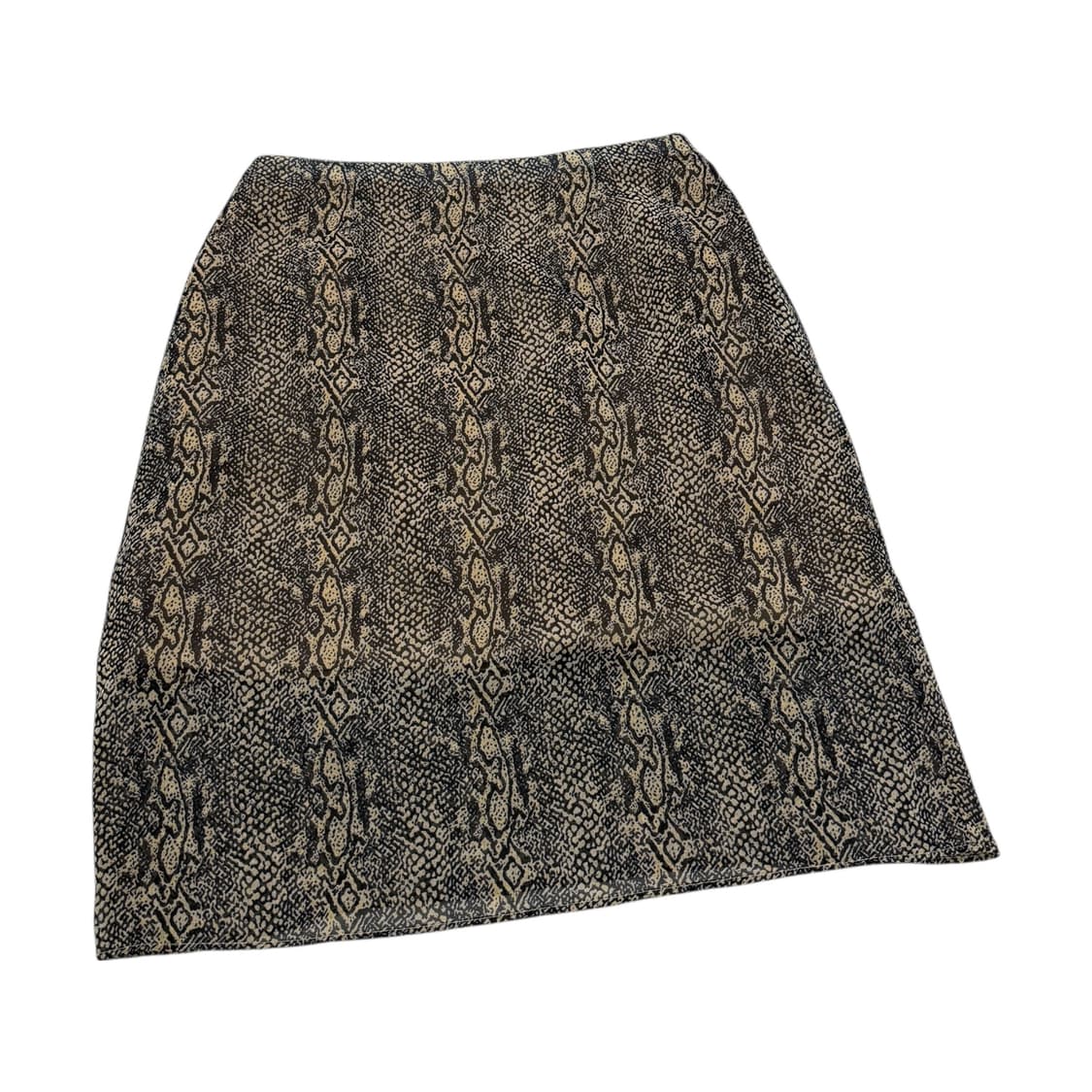 미스치프 쉬폰 레이어드 스커트 치마 파이톤 S 상품이미지2