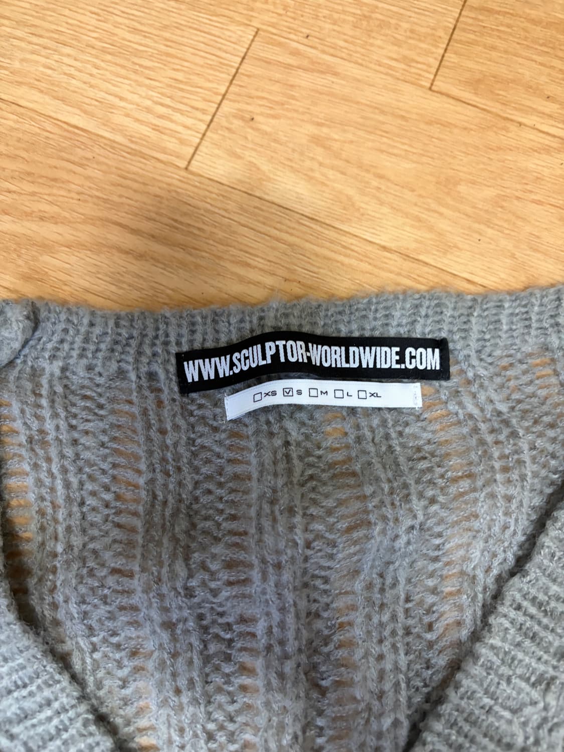 스컬프터 투웨이 업사이드다운 니트s 상품이미지2