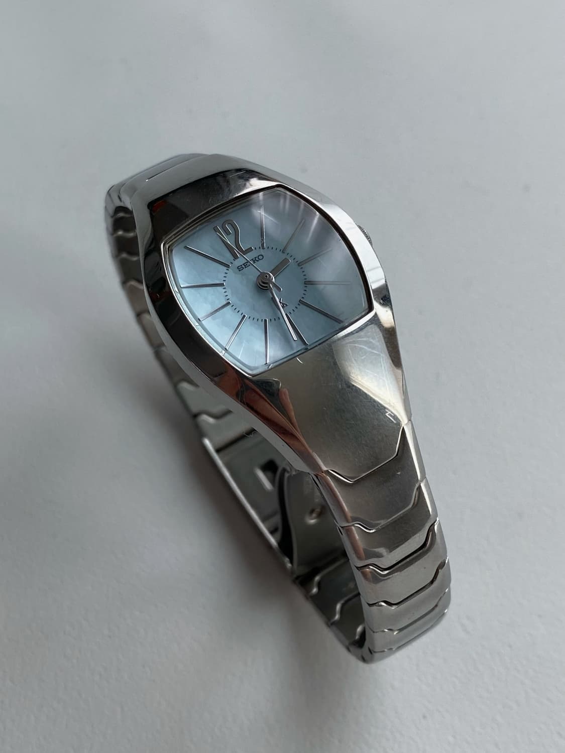 Seiko 세이코 쉘 실버 사파이어 레이디스 상품이미지2