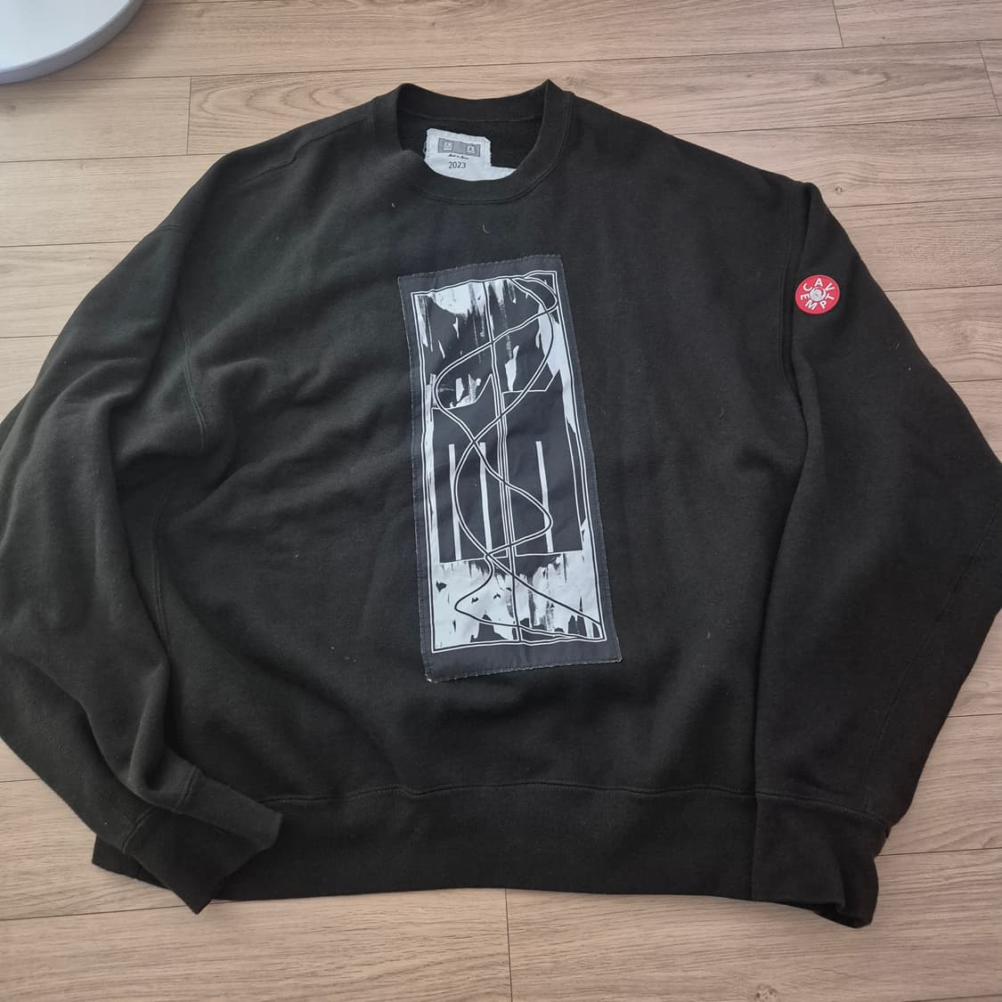 23SS 시즌 카브엠트 맨투맨 블랙 상품이미지4