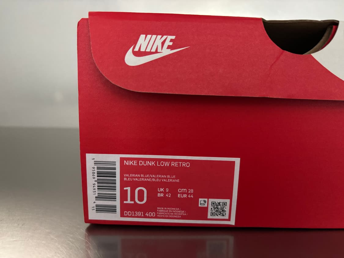 NIKE DUNK LOW RETRO VALERIAN BLUE 280 상품이미지3