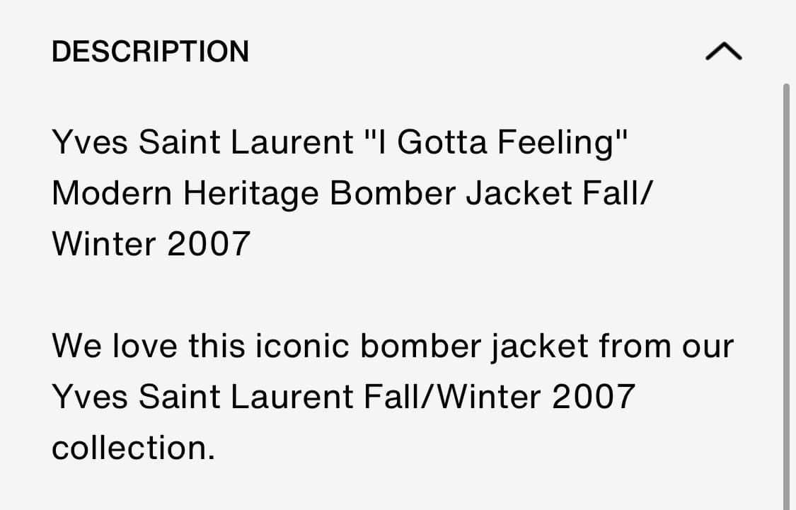 Saint Laurent Archive Napoleon Jacket 상품이미지7