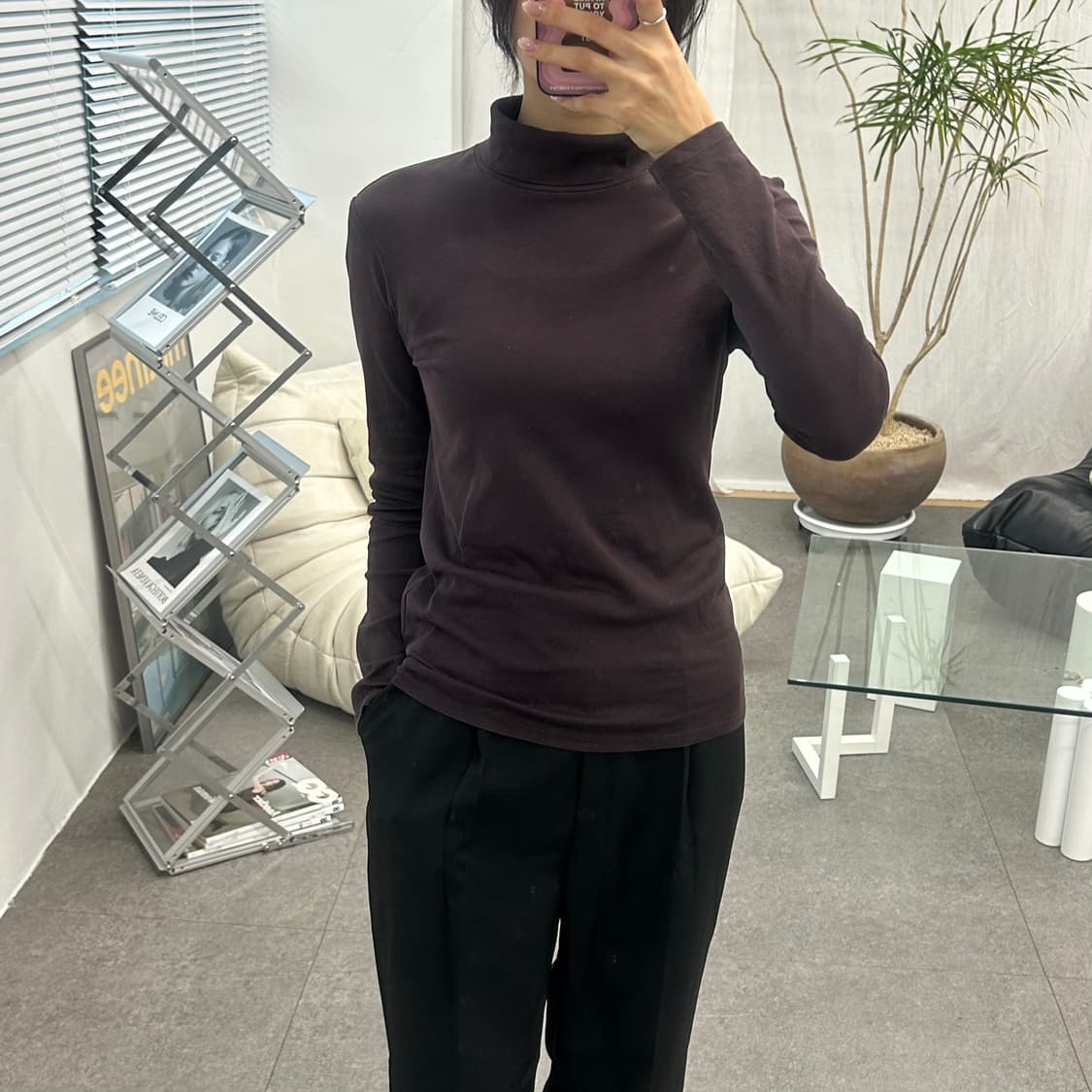 유니클로 목폴라  상품이미지3