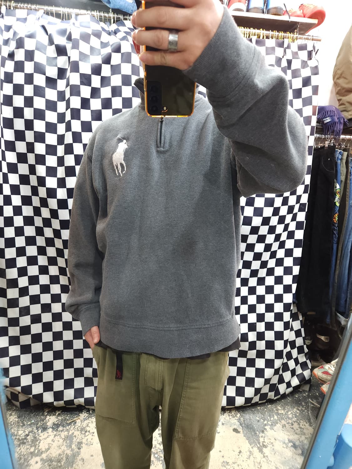 폴로 랄프로렌 빅포니 스키와펜 반집업 맨투맨
​
 상품이미지9