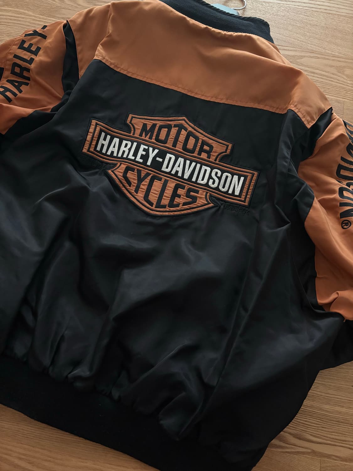 XXXL 할리데이비슨 ma-1 마원 모터사이클 자켓 상품이미지1