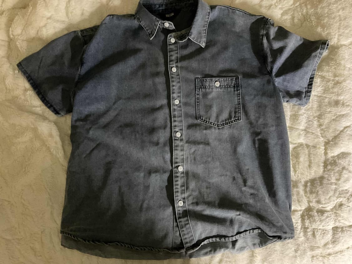 트릴리온 데님반팔셔츠 상품이미지2