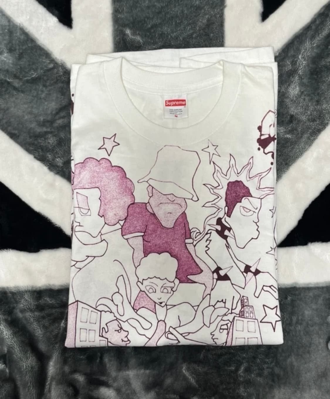 슈프림 정품 다운타운반팔티(상태 상) 상품이미지2