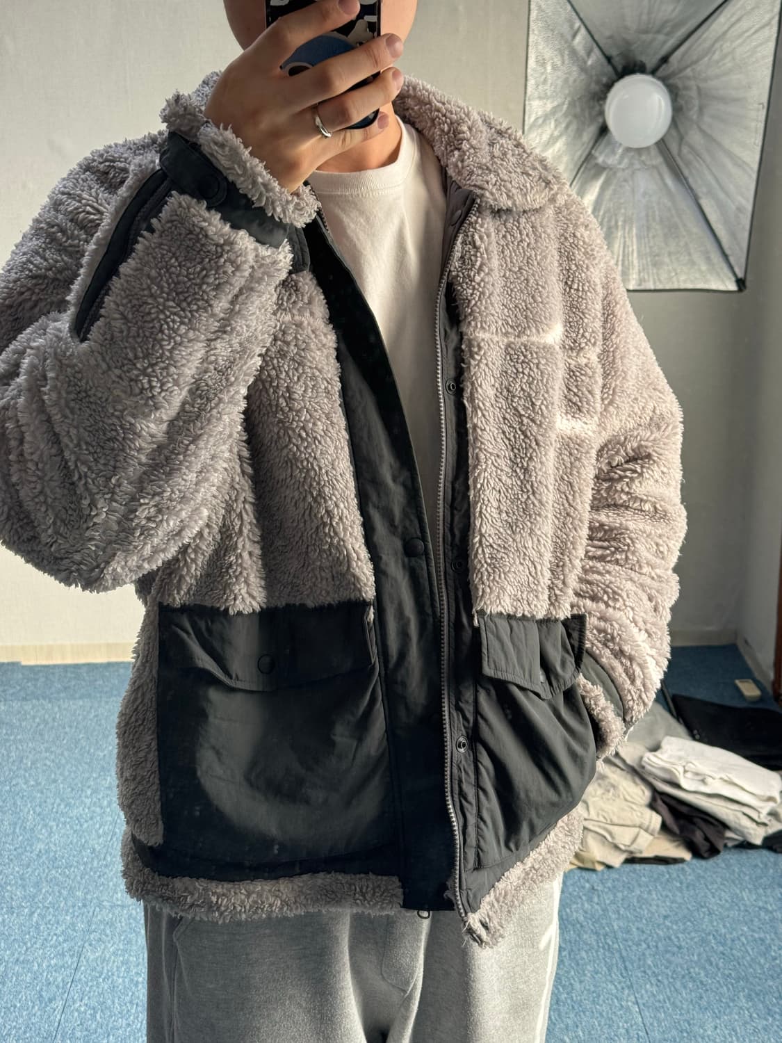 하이드아웃 후리스패딩 상품이미지5