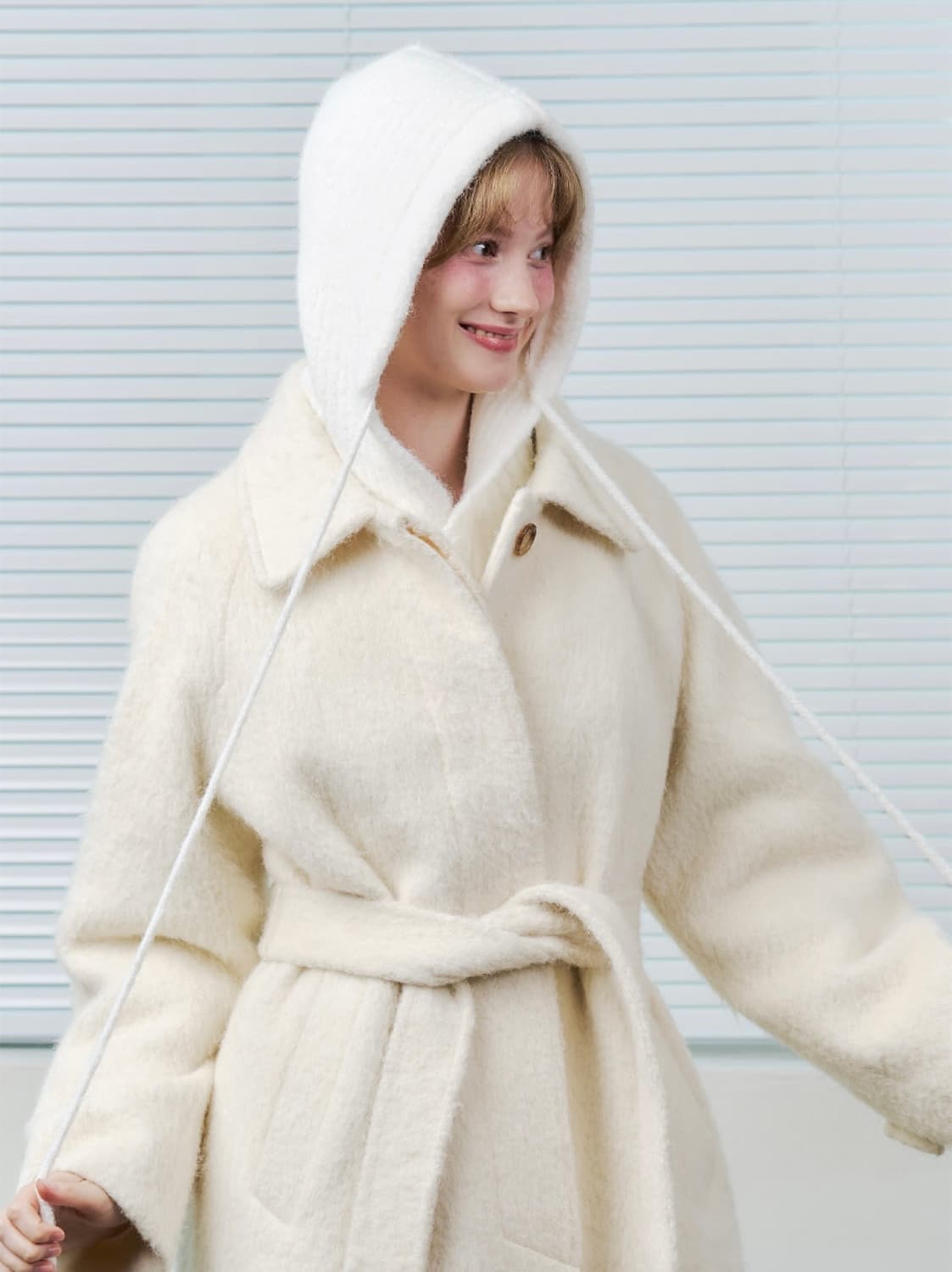 앵브록스 디어 마이 러브 바라클라바 화이트 상품이미지6