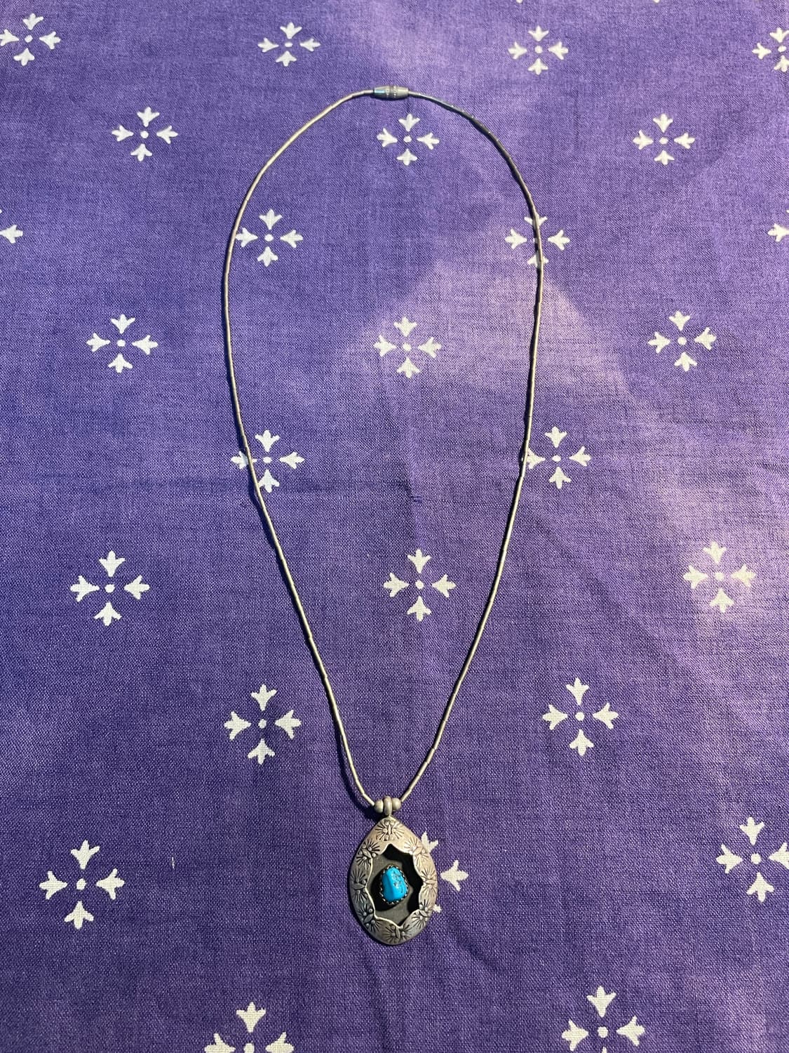 Navajo 925 Silver Shadowbox Pendant 상품이미지2