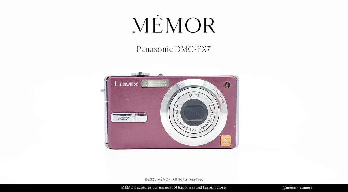 라이카렌즈탑재✨ Panasonic DMC-FX7 파나소닉 디카 상품이미지1