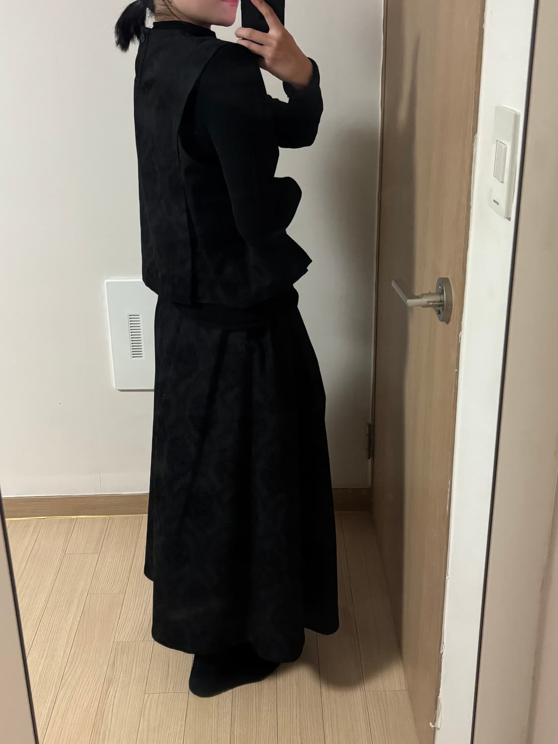 유노이아 자카드 셋업 상품이미지1