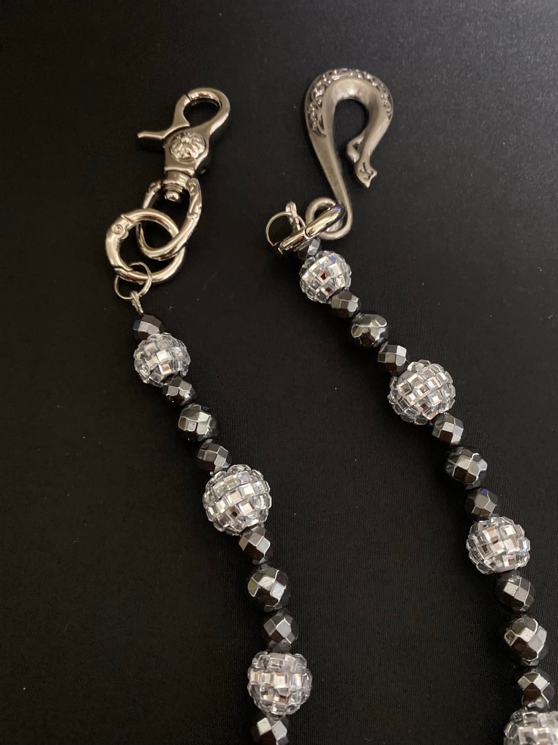 고딕 크리스탈 미러볼 키체인 상품이미지2