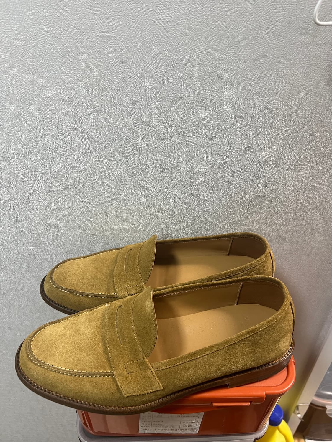 [285] 컬러콜라 카우 스웨이드 페니 로퍼 상품이미지1