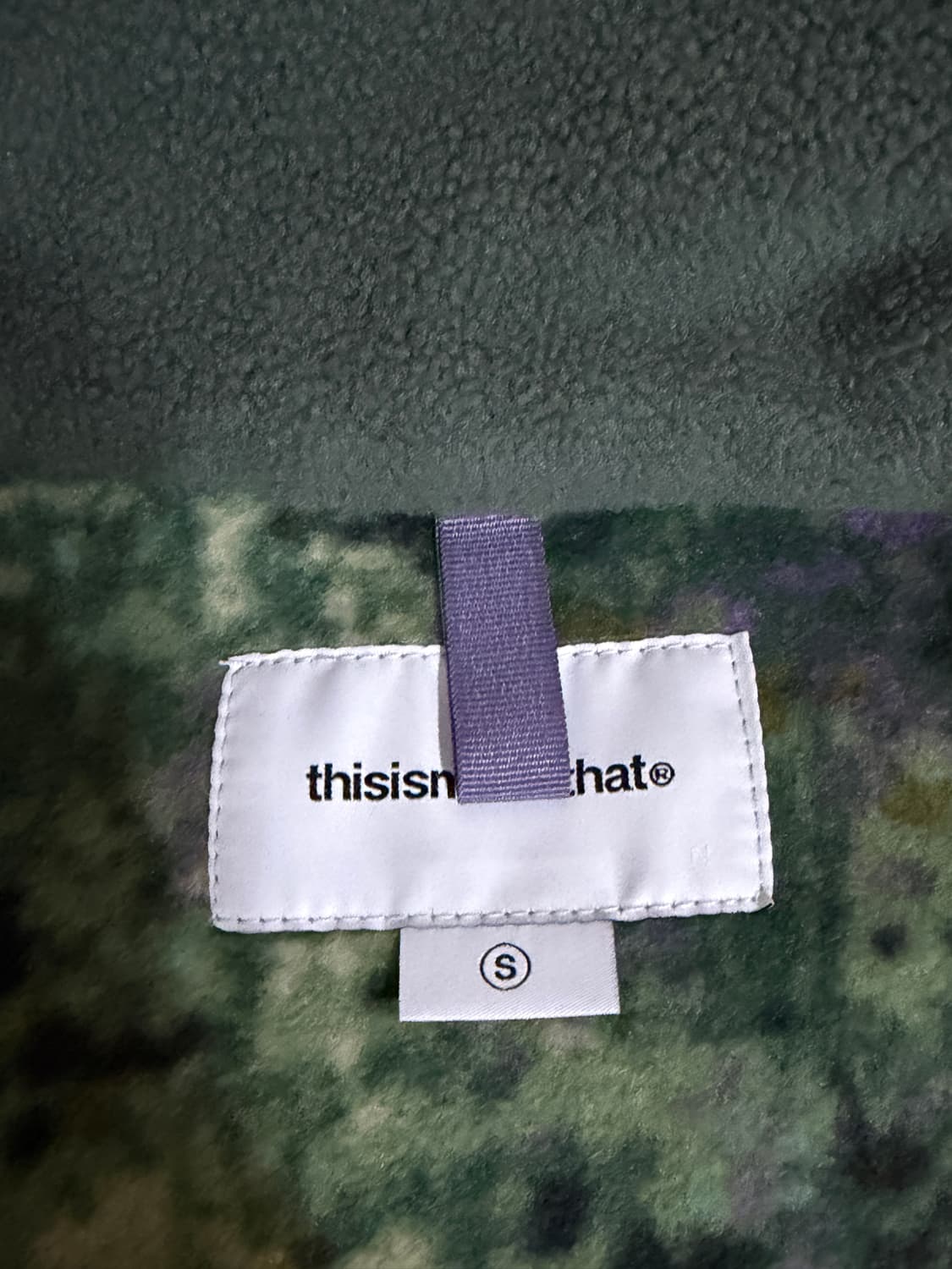 [S] 디스이즈네버댓 디네댓 플리스 후리스 풀오버 상품이미지2