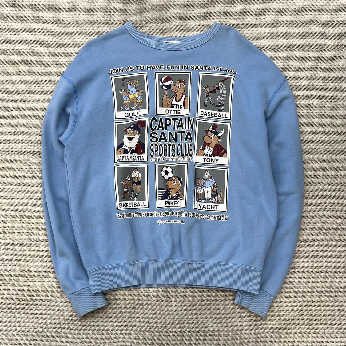 캡틴 산타 프린팅 맨투맨 r2514 상품이미지1