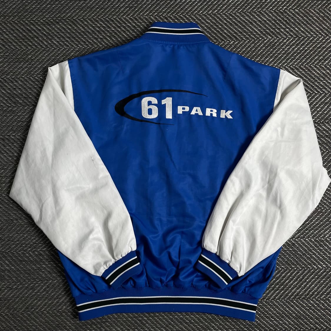 90s 나이키 올드스쿨 빅로고 베이스볼 바시티 자켓y 2957 상품이미지2