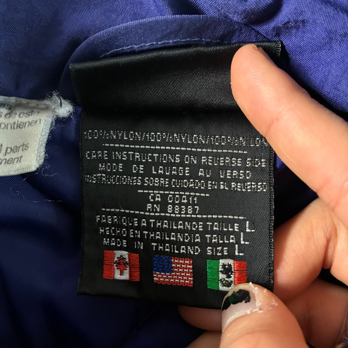 Adidas  아디다스 올드스쿨 나일론 바람막이 점퍼  상품이미지7