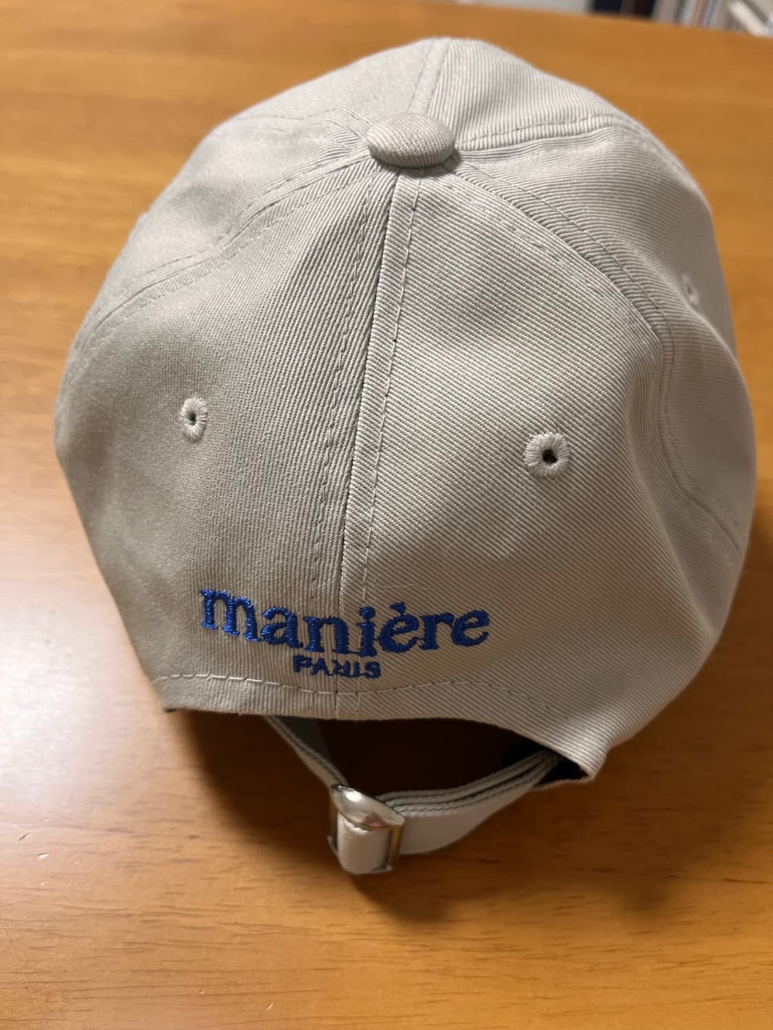 Maniere 마니에르 Beurre 뵈르 그레이 캡모자 상품이미지3