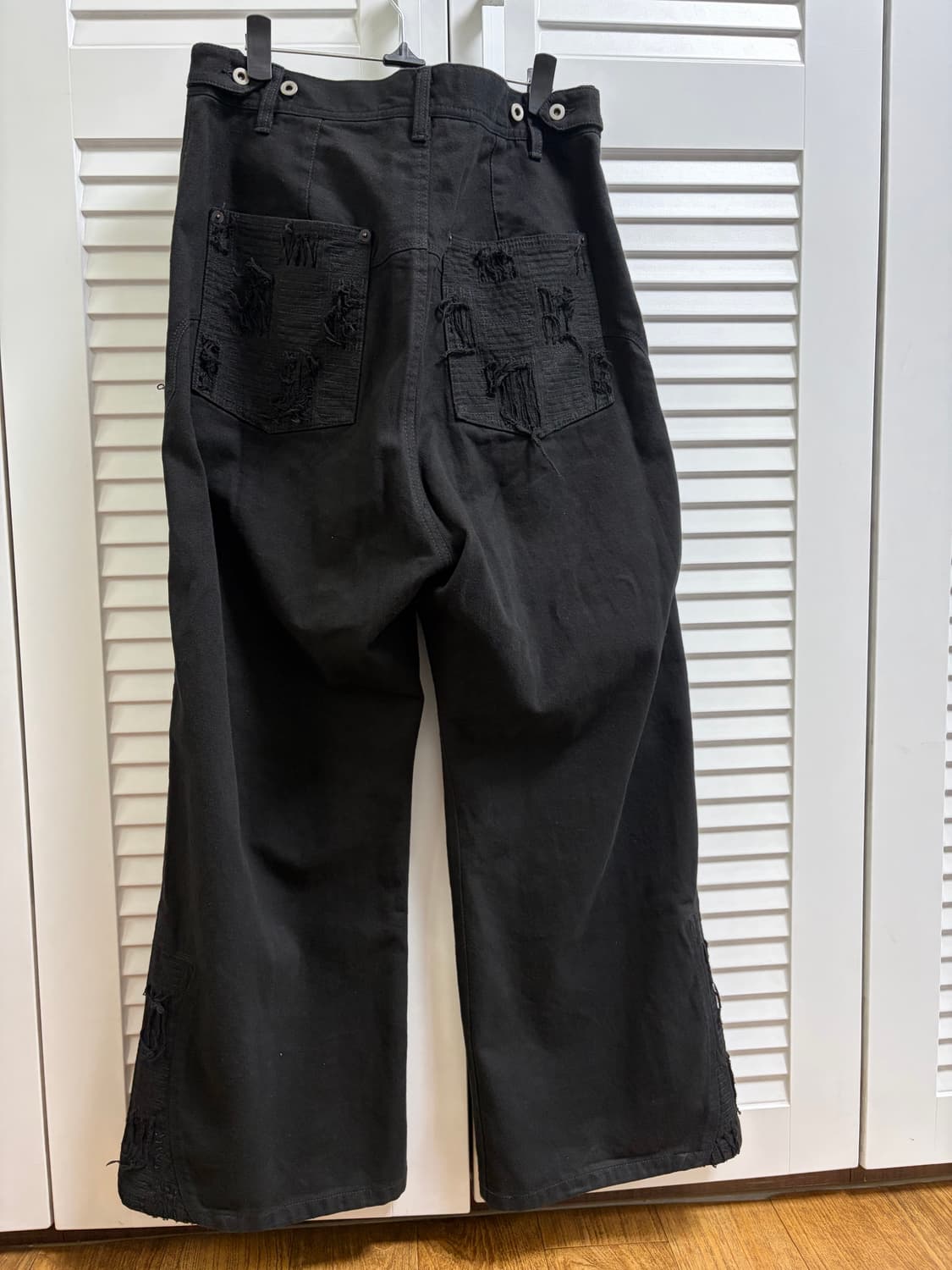 폴리테루 보로팬츠 2사이즈  상품이미지2