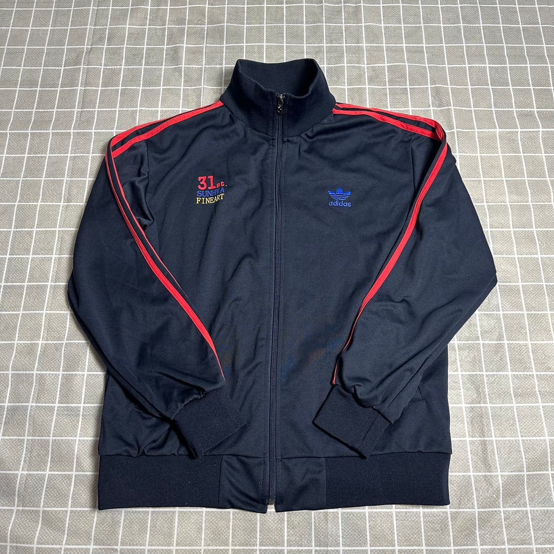 아디다스 빈티지 삼선 트랙탑 져지 L 상품이미지2