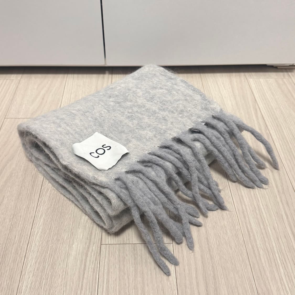 cos 모헤어 머플러 그레이 상품이미지1