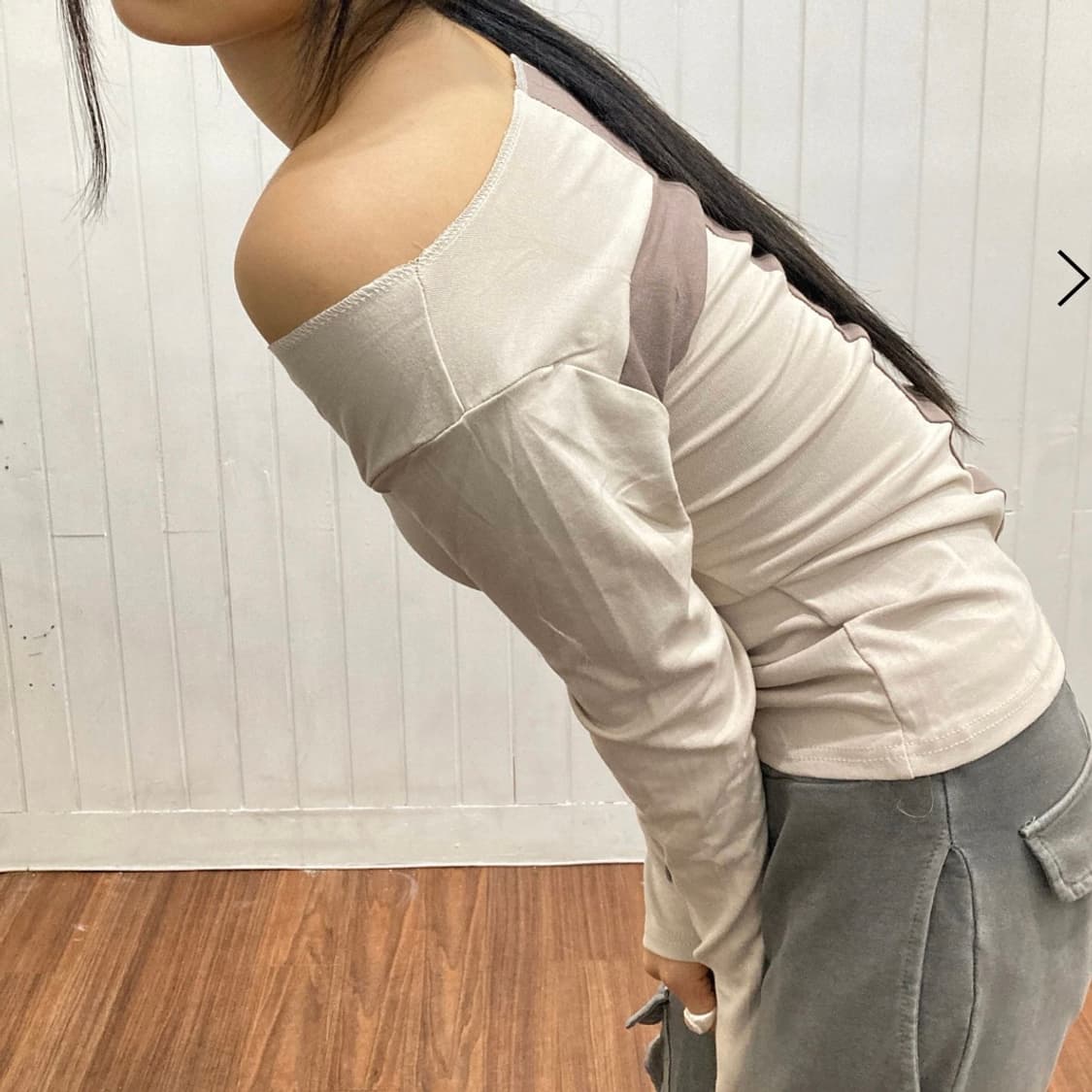 y2k vintage cutout long sleeve 상품이미지5
