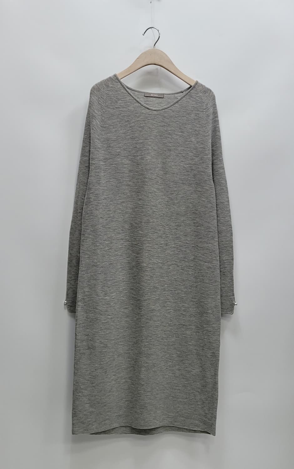 BCBG 양모 니트 롱 원피스  / 여 85-94-155 그레이 상품이미지1