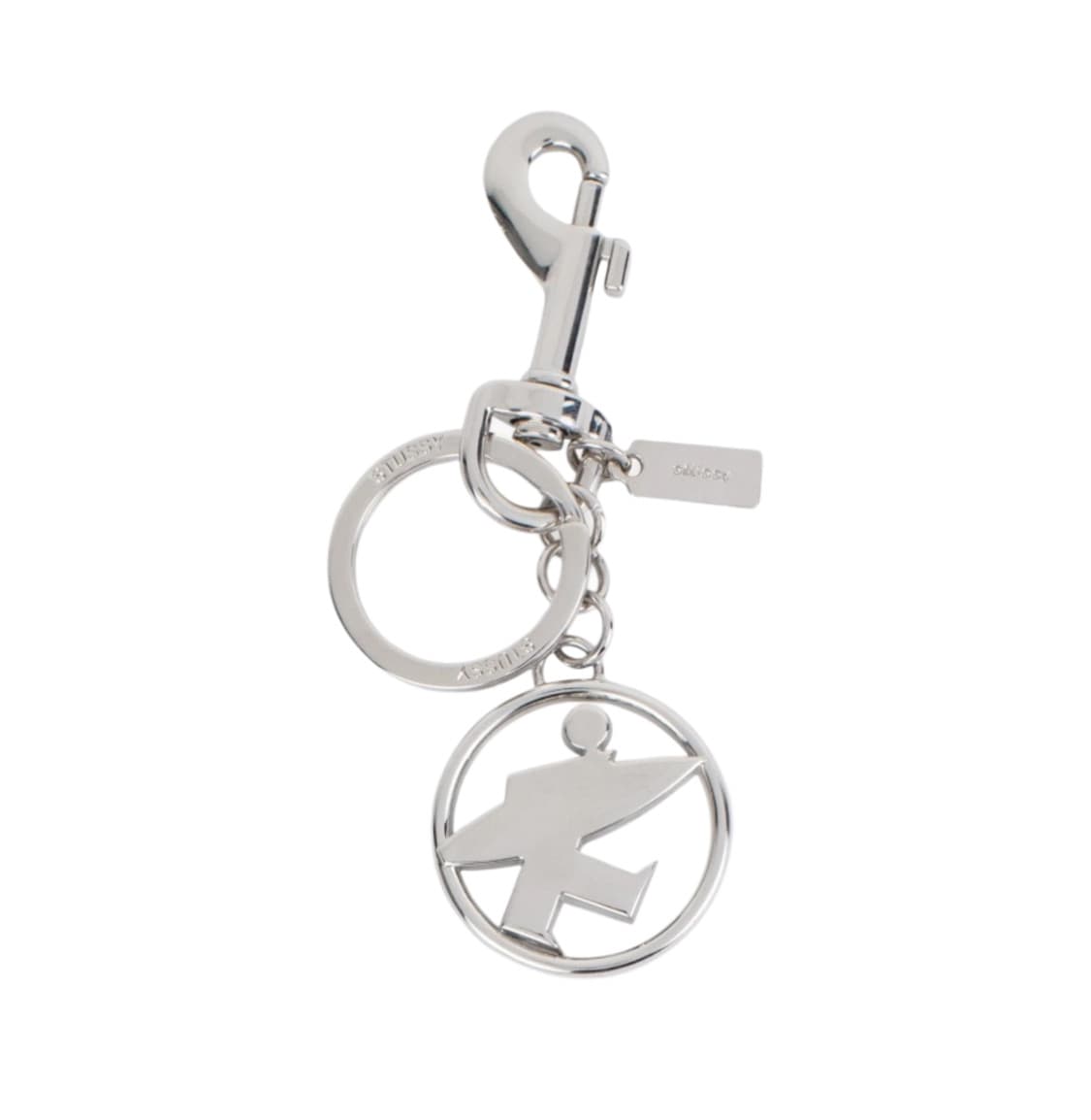 스투시 서프맨 키체인 실버 상품이미지1
