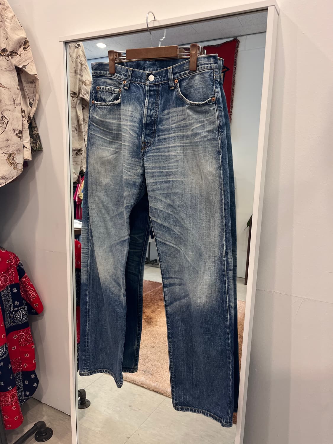 00s Levis 리바이스 501 빈티지 데님 팬츠 (32-33inch) 상품이미지1