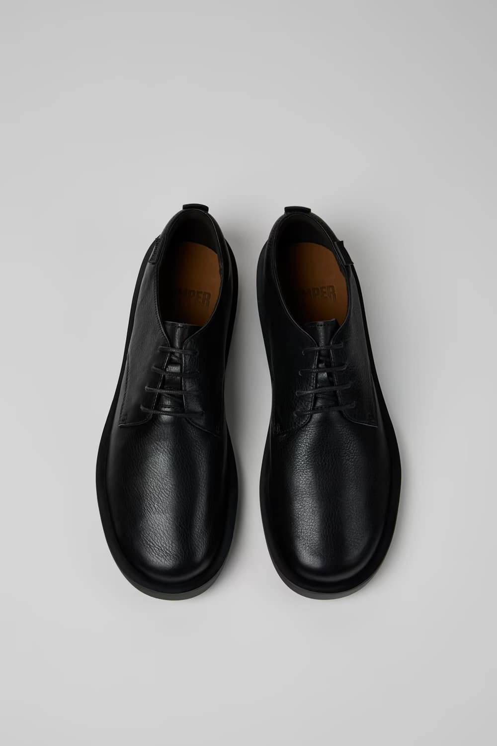 [39,41,42,43]캠퍼 26ss Wagon 더비 슈즈/블랙 상품이미지2